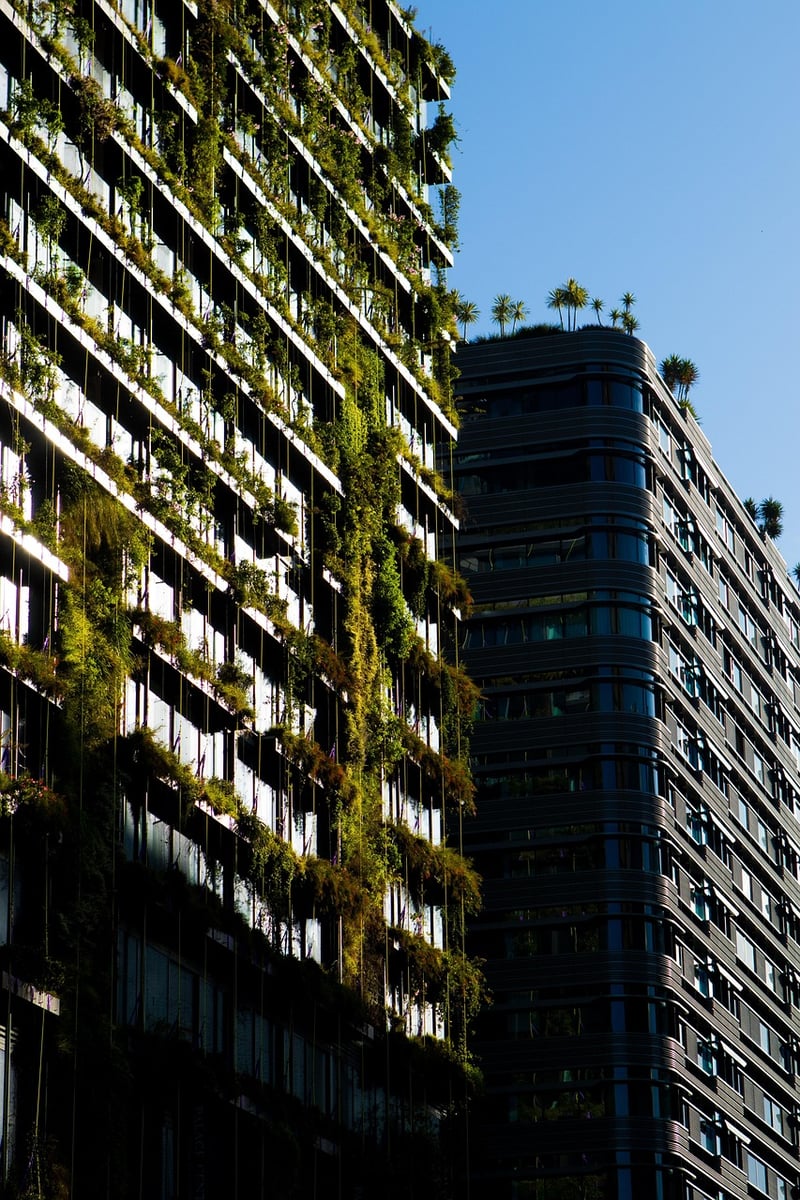 Flowering Vertical Garden